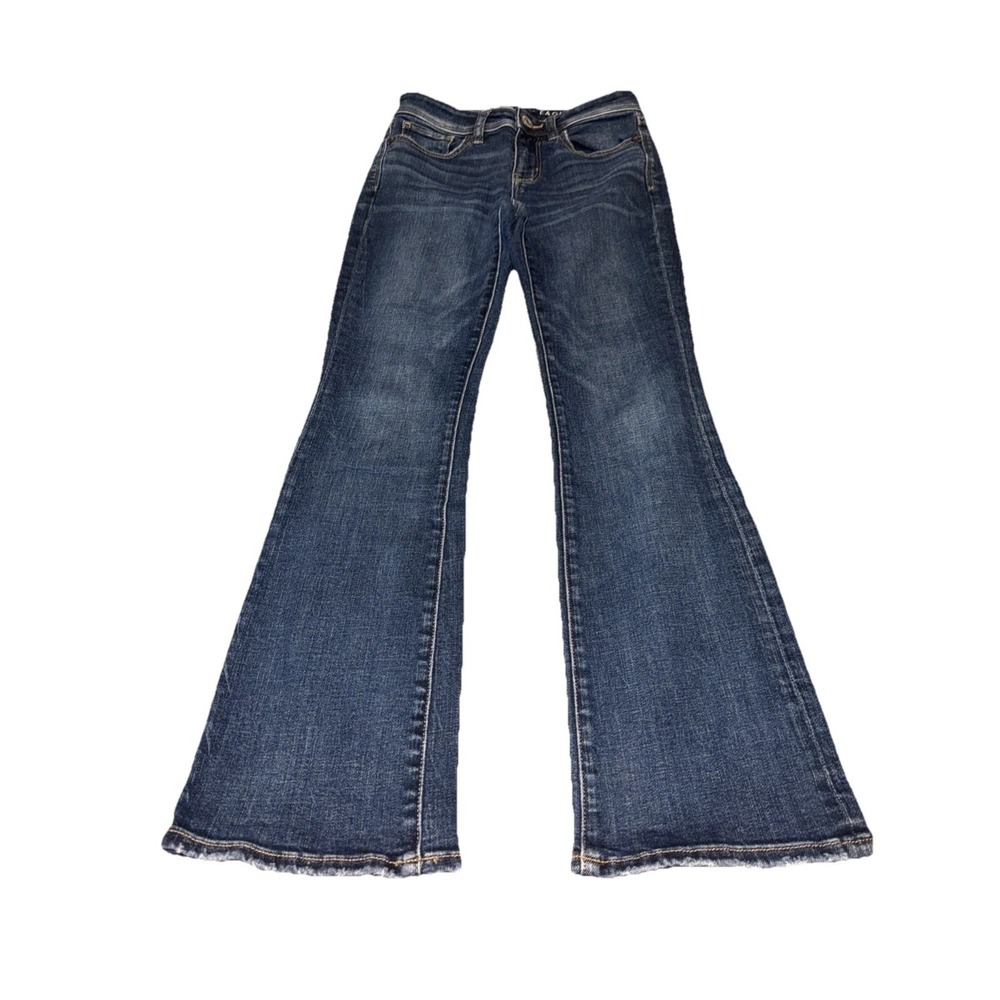 American Eagle Outfitters Womens Sz 00 X-short Stretch Jeans Slim‎ Boot